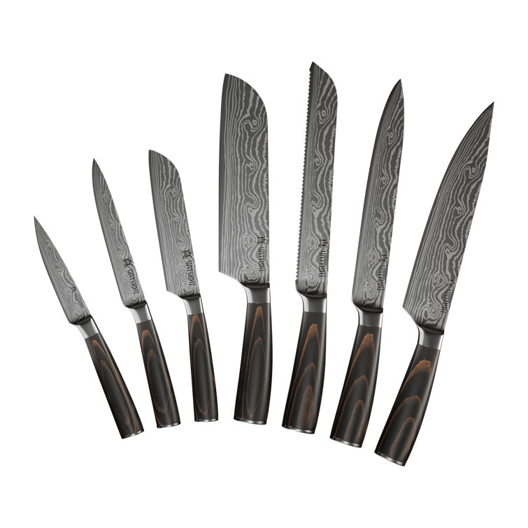 Yatoshi Knives Yatoshi 7 Piece Assorted Knife Set & Reviews Wayfair